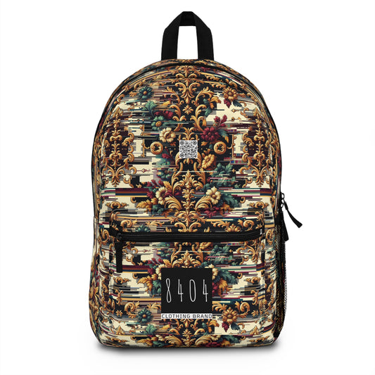 Digital Renaissance Modern Baroque Fusion Backpack - 8404 Design-63