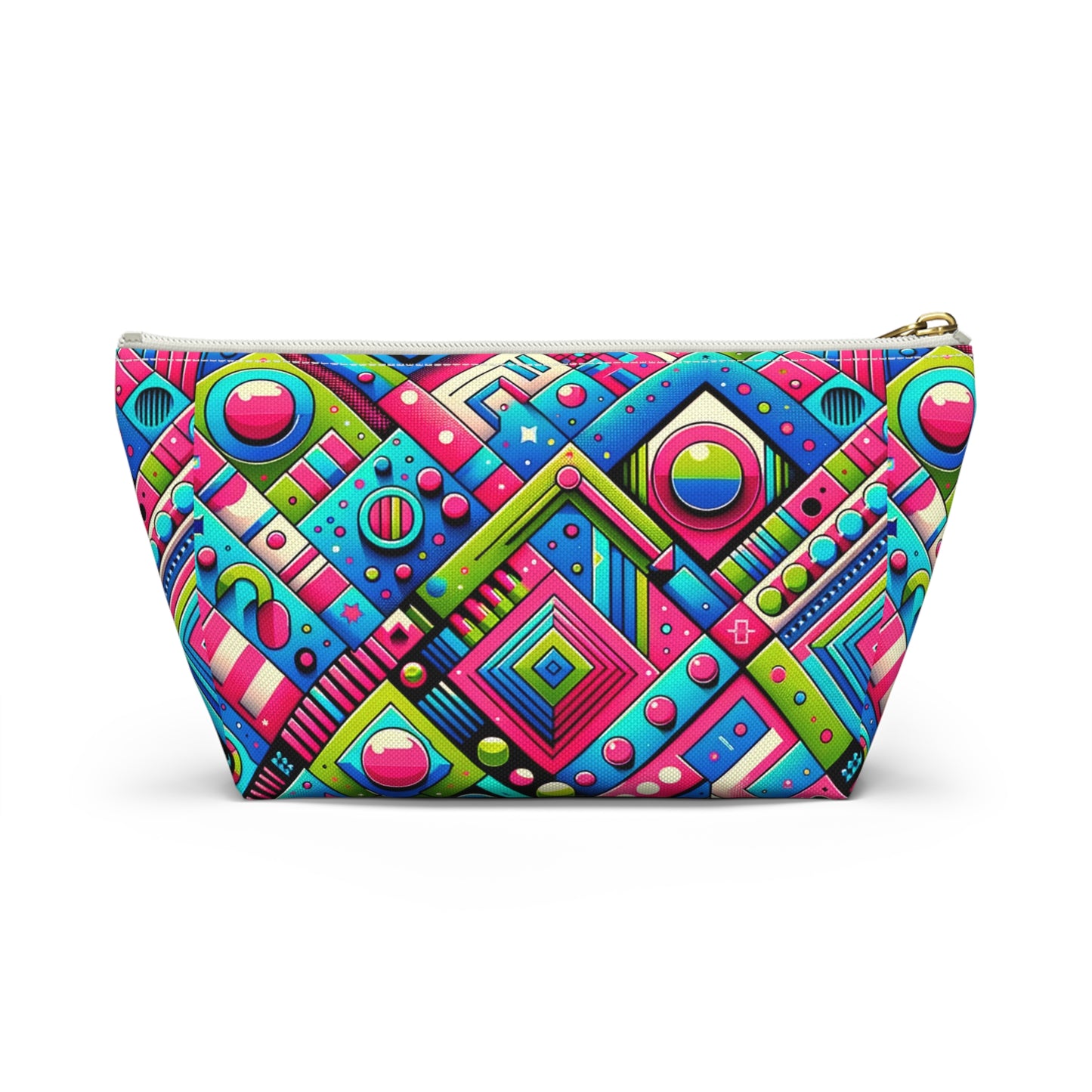Neon Street Pop Vibrant and Eye-catching Accessory Pouch W T-bottom - 8404 Design-63