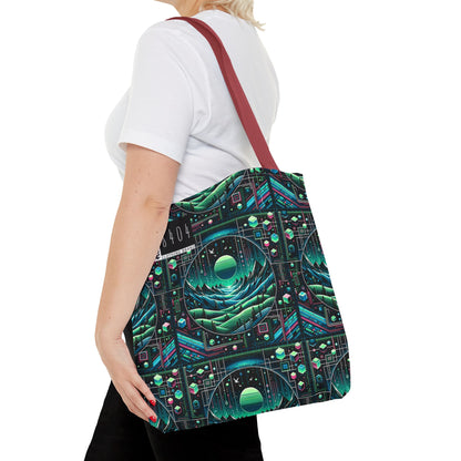 Digital Adventure Graphics Digital Explorer Tote Bag - 8404 Design-59