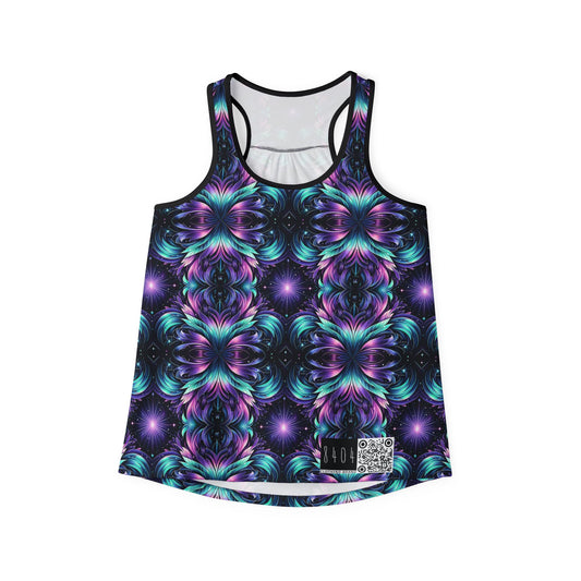 Iridescent Dream Futuristic Tech Women's Tank Top - 8404 Design-60