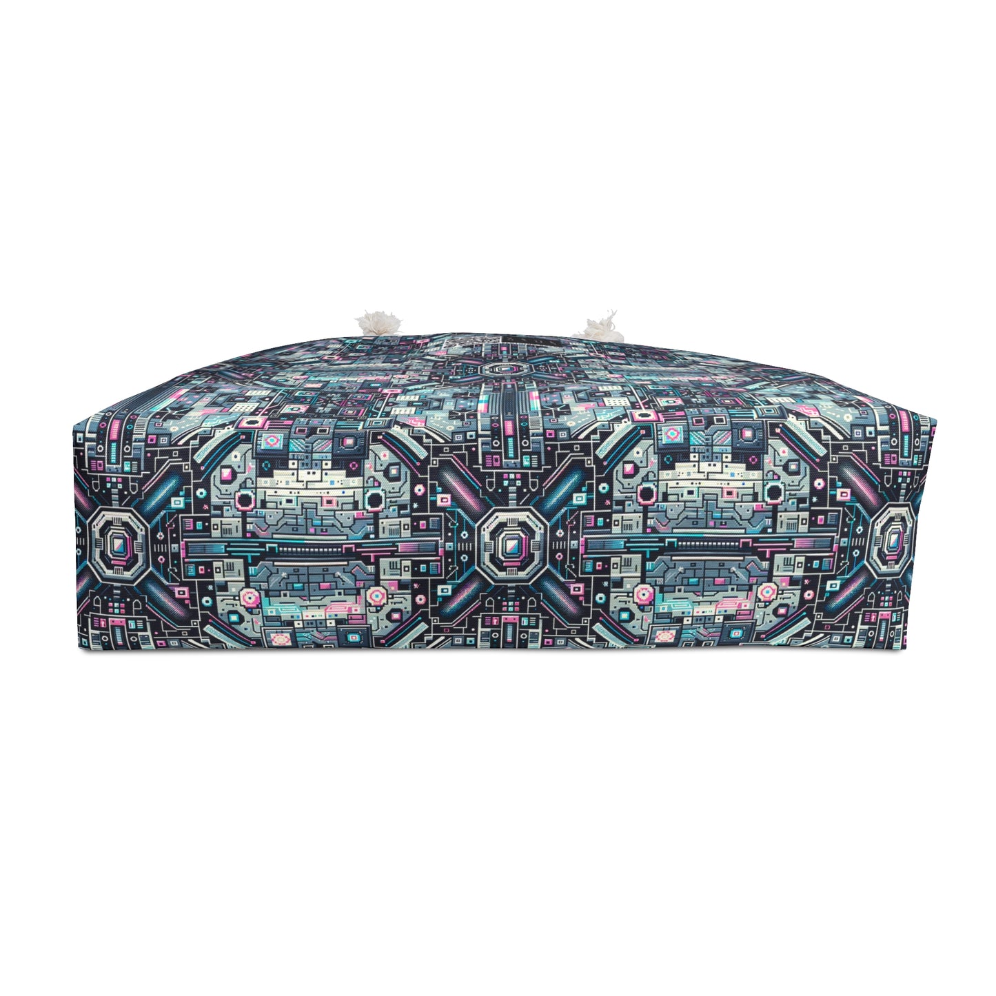 Digital Renaissance Tech-Forward Maximalism Weekender Bag - 8404 Design-44