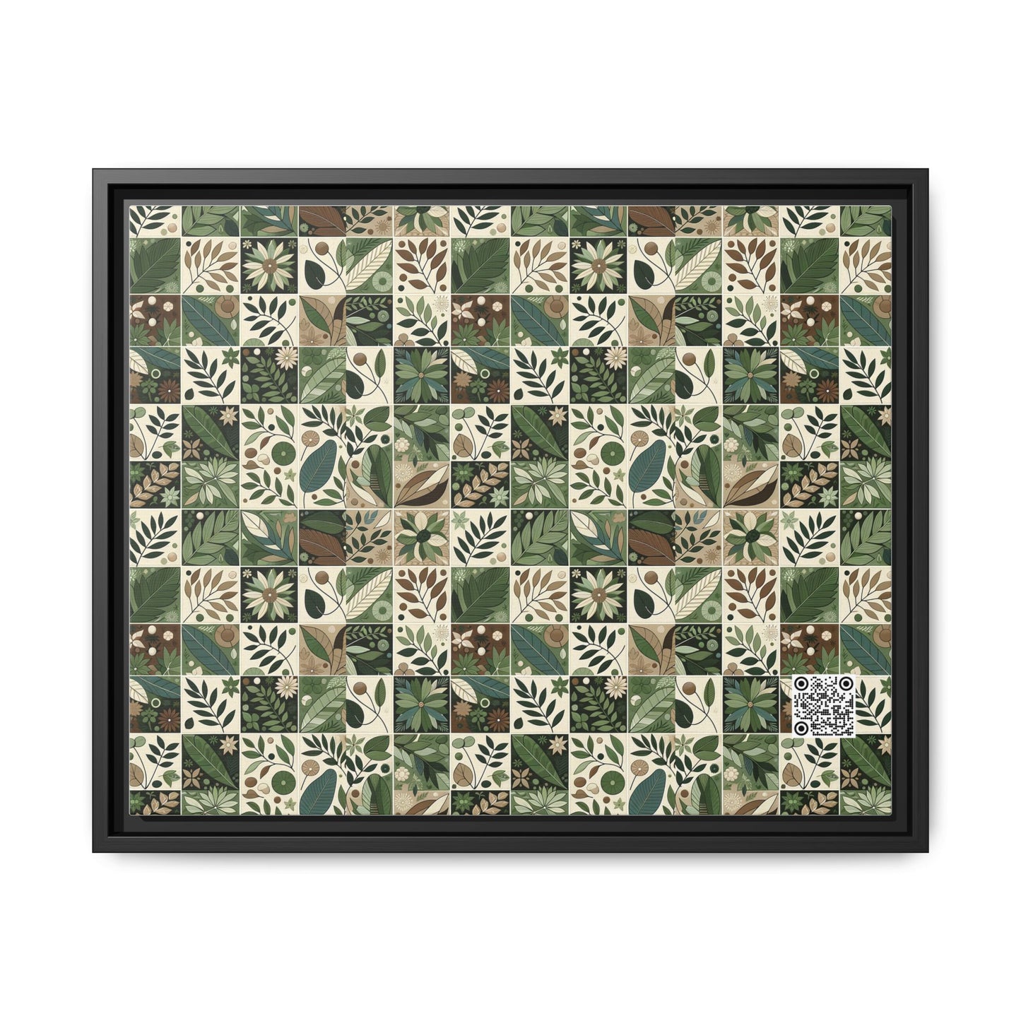 Streetwear Sustainability Environmentally Conscious Streetwear with a Natural Aesthetic Matte Canvas, Framed (multi-color) - 8404 Design-57 A