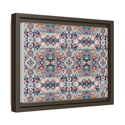 Matte Canvas, Framed (multi-Color) - 8404 Design-01