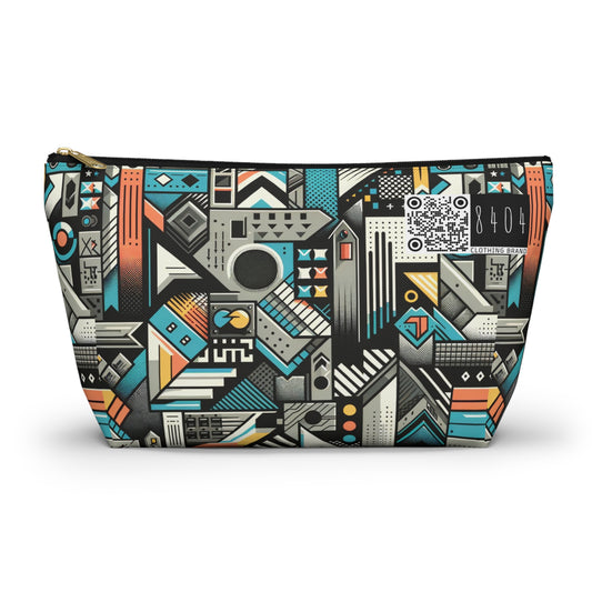 Digital Street Art Urban Street Style Accessory Pouch W T-bottom - 8404 Design-81
