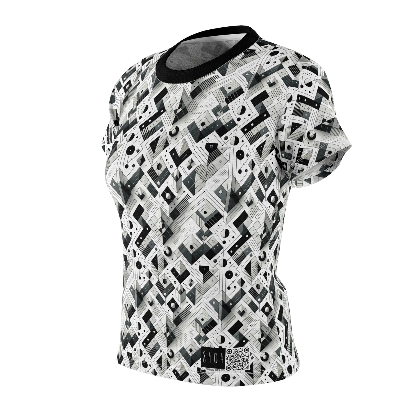 Digital Minimalism Minimalist Tech Women's Cut & Sew Tee - 8404 Design-69
