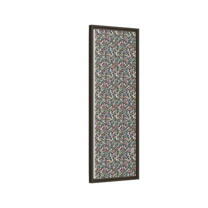 Digital Street Art Urban Street Style Matte Canvas, Framed (multi-color) - 8404 Design-74 B