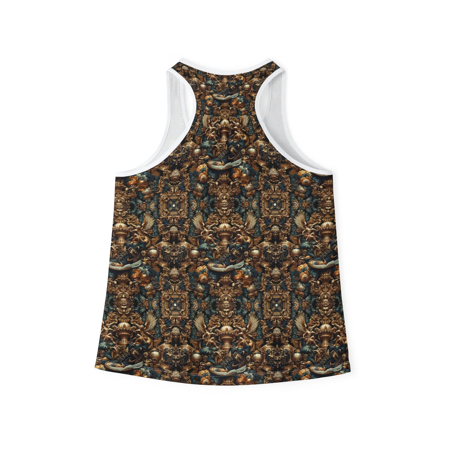 Digital Renaissance Luxurious Streetwear Inspired By Classical Art With a Modern Twist Women's Tank Top - 8404 Design-50