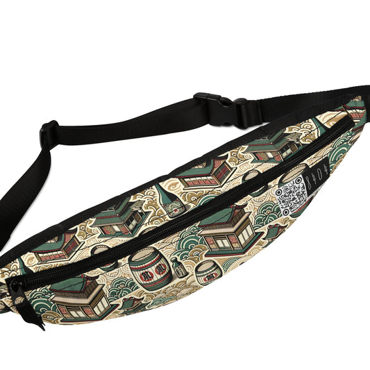 Cultural Artisanal Fusion Contemporary Cultural Elegance Fanny Pack - 8404 Design-68