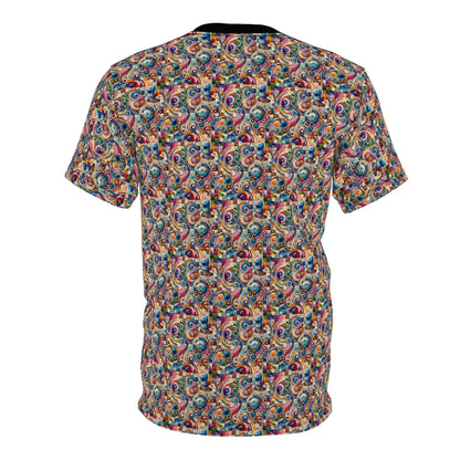 Digital Artistic Expression Artistic Streetwear Unisex Cut & Sew Tee - 8404 Design-49