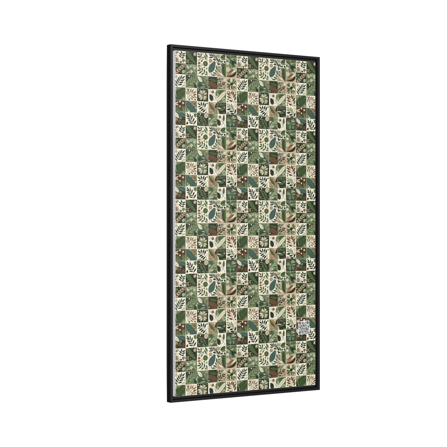 Streetwear Sustainability Environmentally Conscious Streetwear with a Natural Aesthetic Matte Canvas, Framed (multi-color) - 8404 Design-57 A