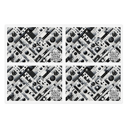 Digital Minimalism Minimalist Tech Sticker Sheets - 8404 Design-67