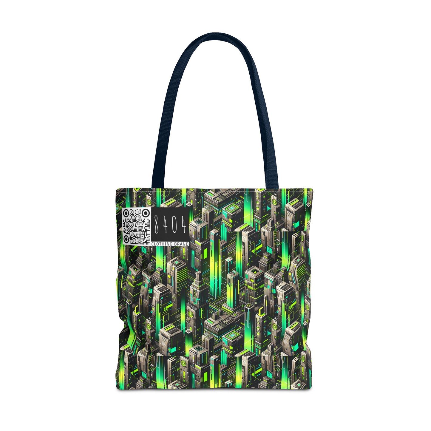 Digital Rebellion Tech-Forward Streetwear Tote Bag - 8404 Design-63