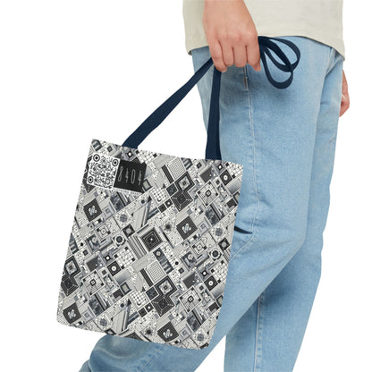 Digital Minimalism Minimalist Tech Tote Bag - 8404 Design-40