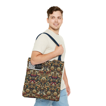 Digital Renaissance Luxurious Streetwear Inspired By Classical Art With a Modern Twist Tote Bag - 8404 Design-76