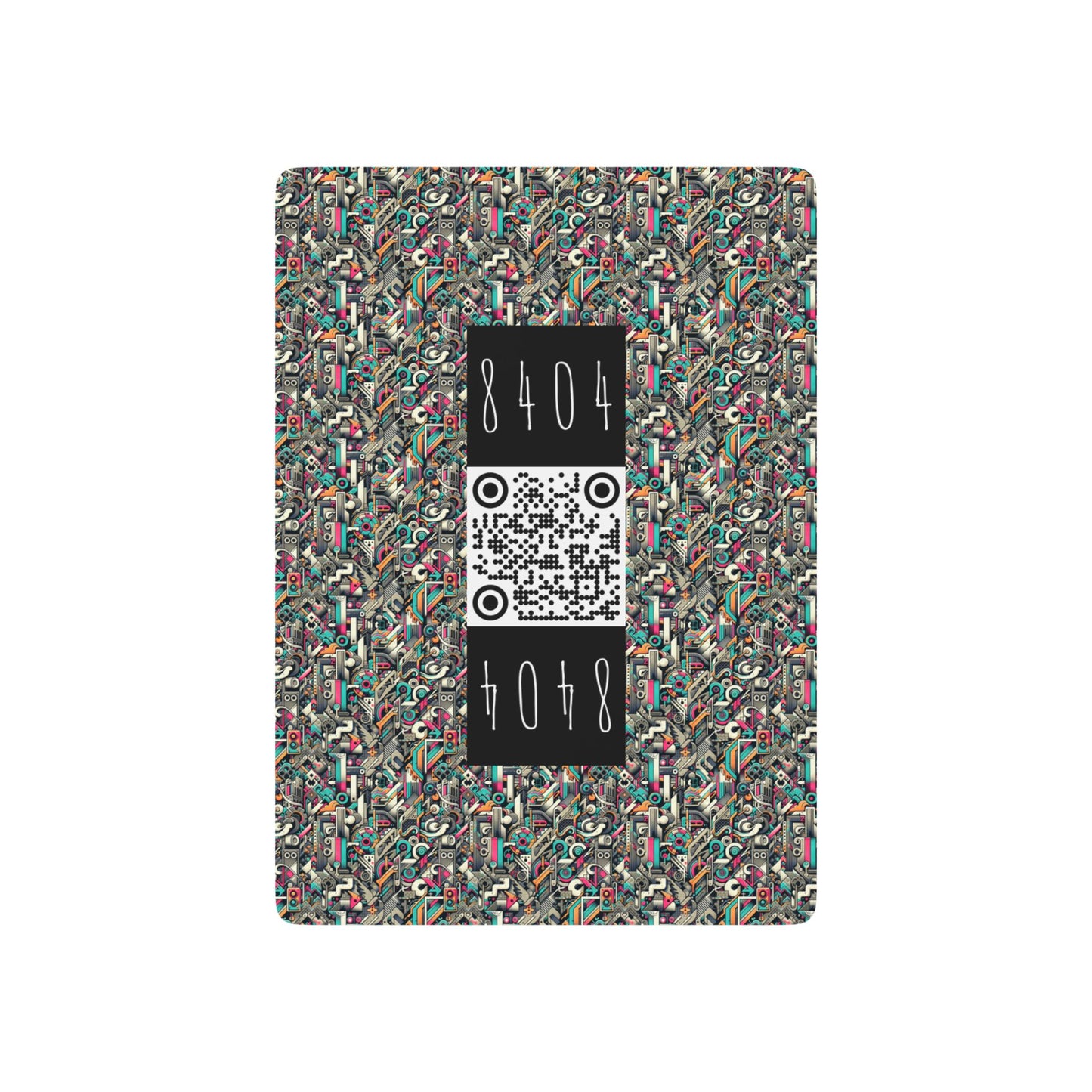 Digital Street Art Urban Street Style Poker Playing Cards - 8404 Design-74 S