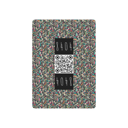 Digital Street Art Urban Street Style Poker Playing Cards - 8404 Design-74 S