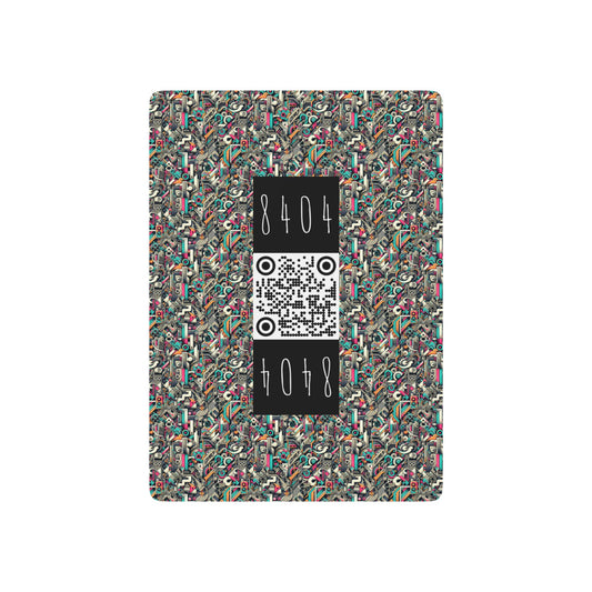 Digital Street Art Urban Street Style Poker Playing Cards - 8404 Design-74 S