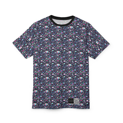 Digital Rebellion Youthful Streetwear with a Rebellious Digital Twist Unisex Cut & Sew Tee - 8404 Design-71