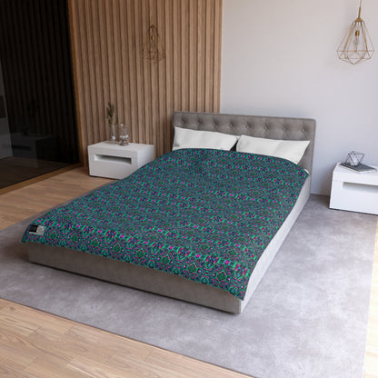 Digital Glitch Vibes Tech-Inspired Streetwear Microfiber Duvet Cover - 8404 Design-71