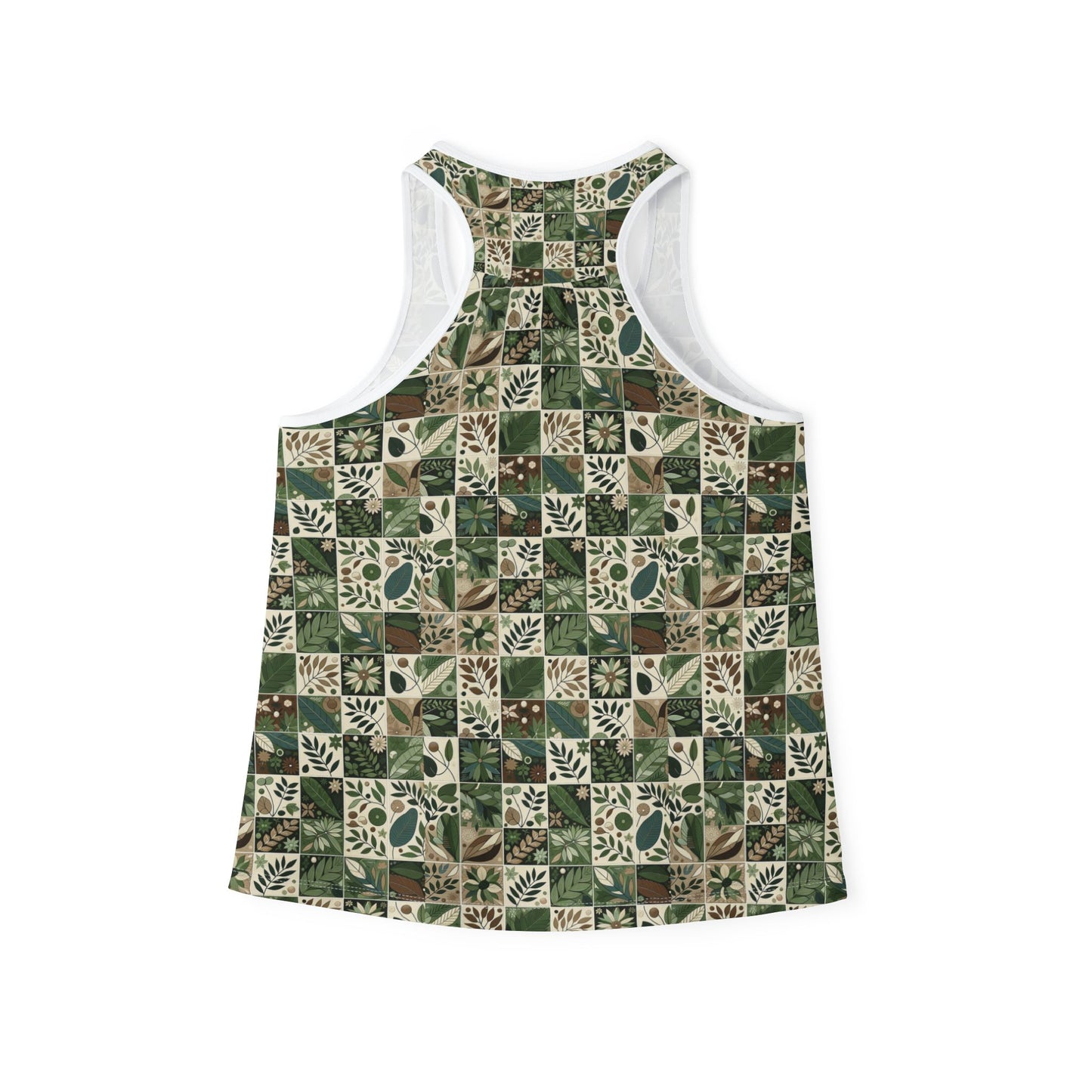 Streetwear Sustainability Environmentally Conscious Streetwear with a Natural Aesthetic Women's Tank Top - 8404 Design-57