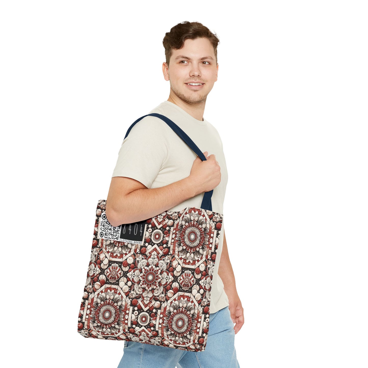 Neo Jomon Sculptural Aesthetics Artisanal Streetwear Tote Bag - 8404 Design-55