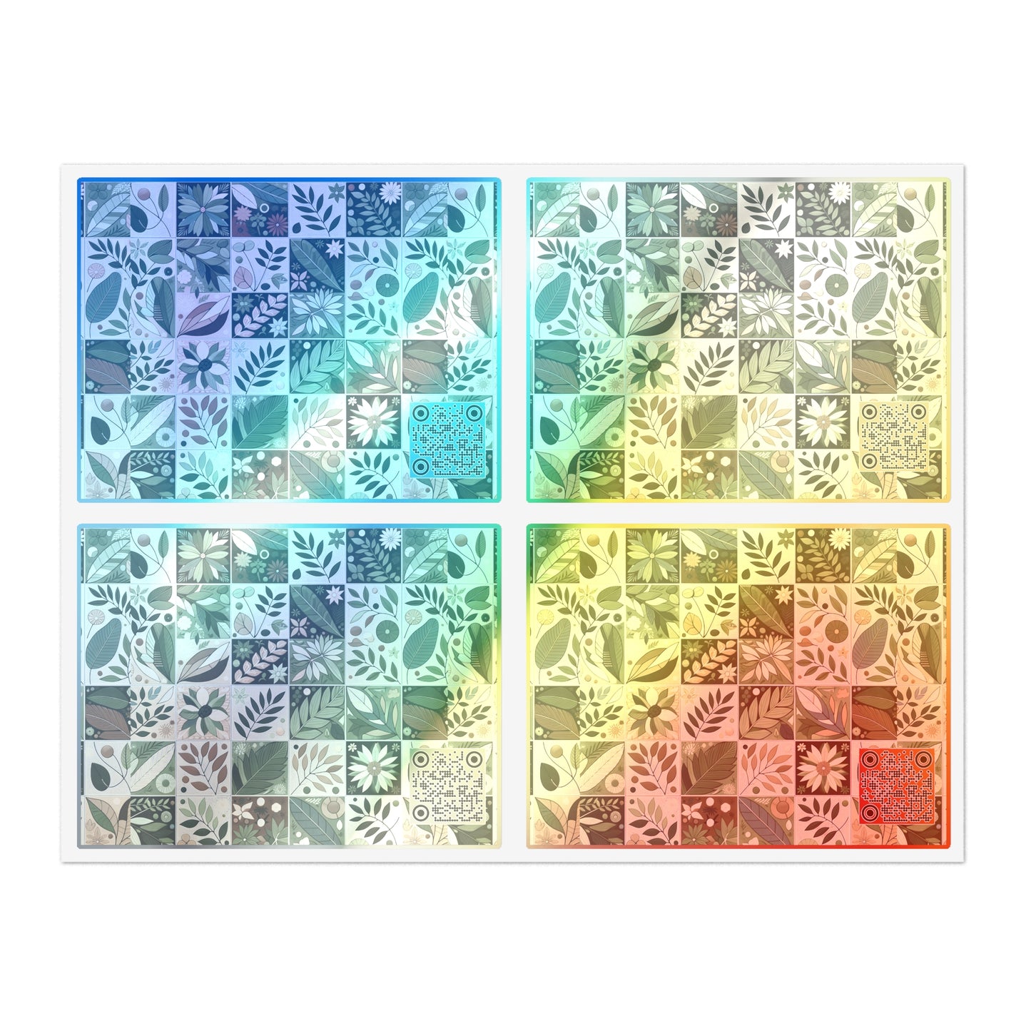 Streetwear Sustainability Environmentally Conscious Streetwear with a Natural Aesthetic Sticker Sheet - 8404 Design-57