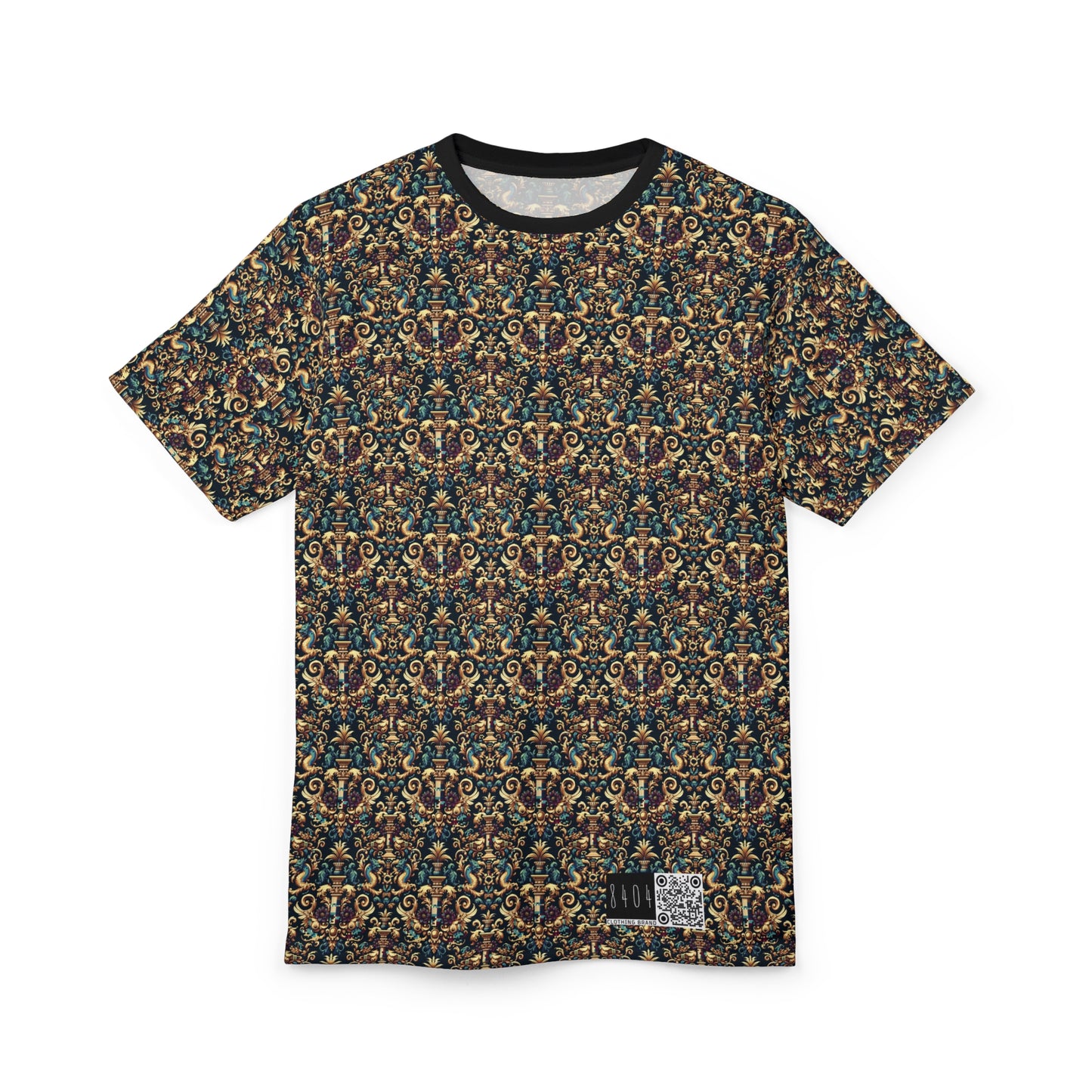 Digital Renaissance Modern Baroque Fusion Unisex Cut & Sew Tee - 8404 Design-57