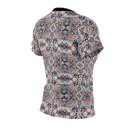 Digital Artisanal Fusion Digital Artisanal Women's Cut & Sew Tee - 8404 Design-65