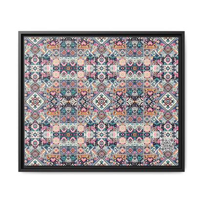 Matte Canvas, Framed (multi-Color) - 8404 Design-01