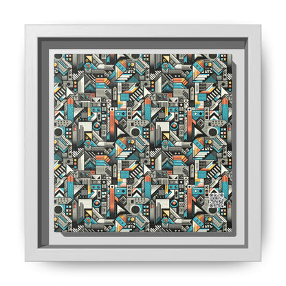 Digital Street Art Urban Street Style Matte Canvas, Framed (multi-color) - 8404 Design-81 B