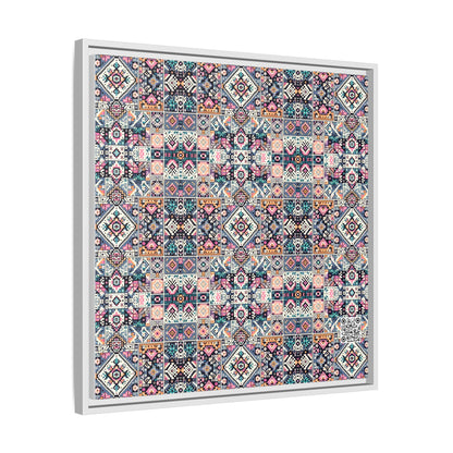 Matte Canvas, Framed (multi-Color) - 8404 Design-01