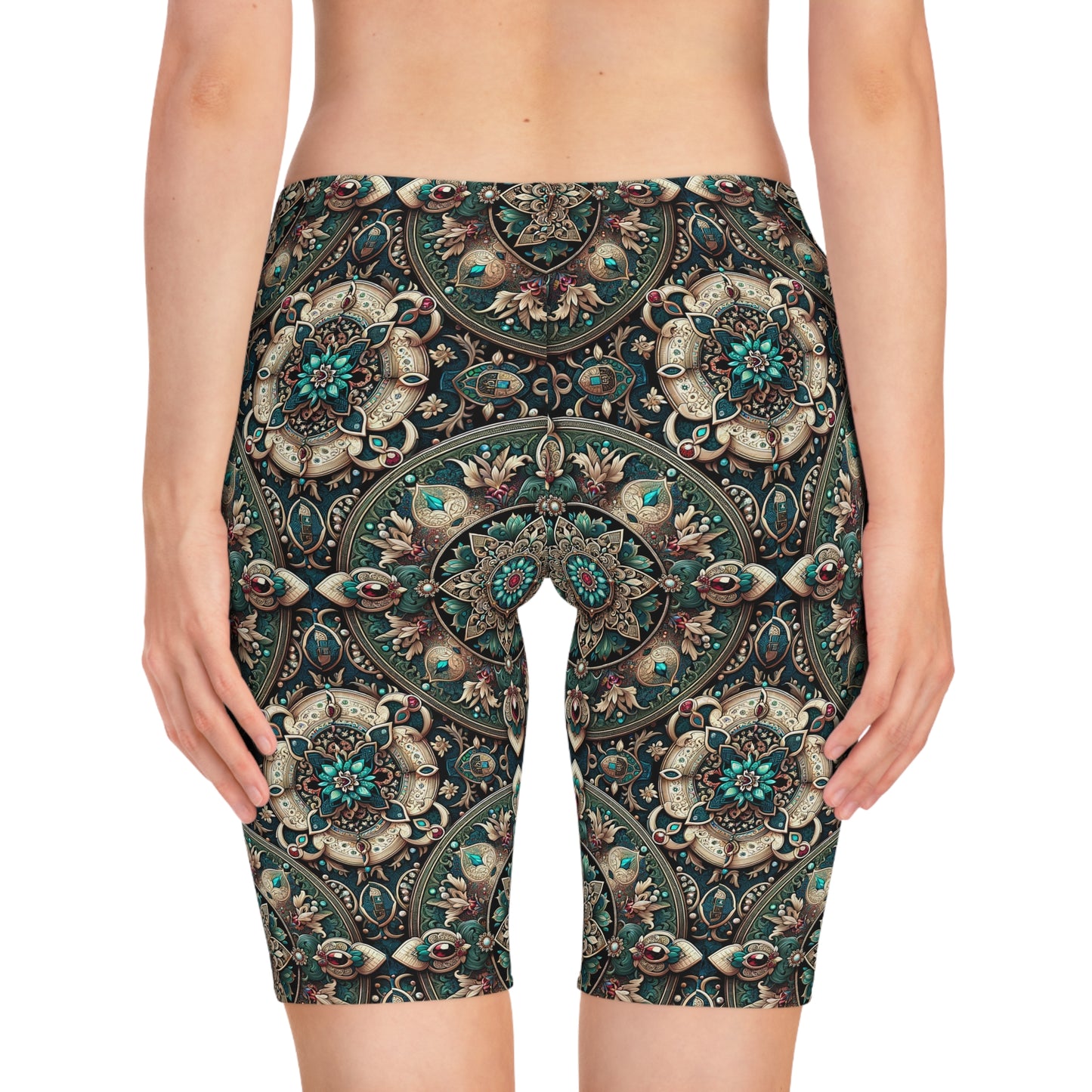 Neo-Dandyism Modern Dandy Streetwear Women's Bike Shorts - 8404 Design-56