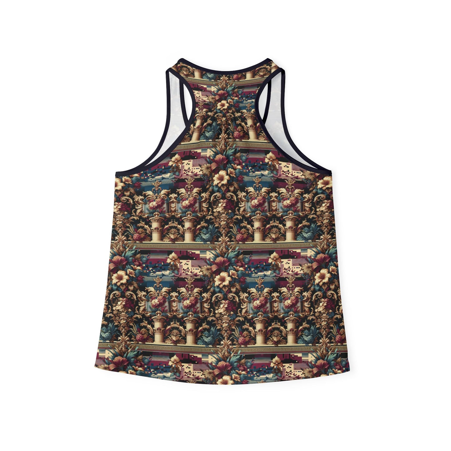 Digital Renaissance Modern Baroque Fusion Women's Tank Top - 8404 Design-58