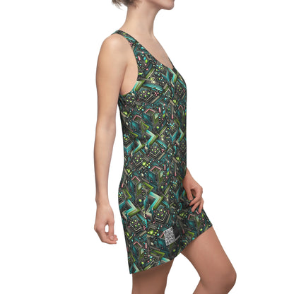 Women's Cut & Sew Racerback Dress Future Tech - 8404 Design-01