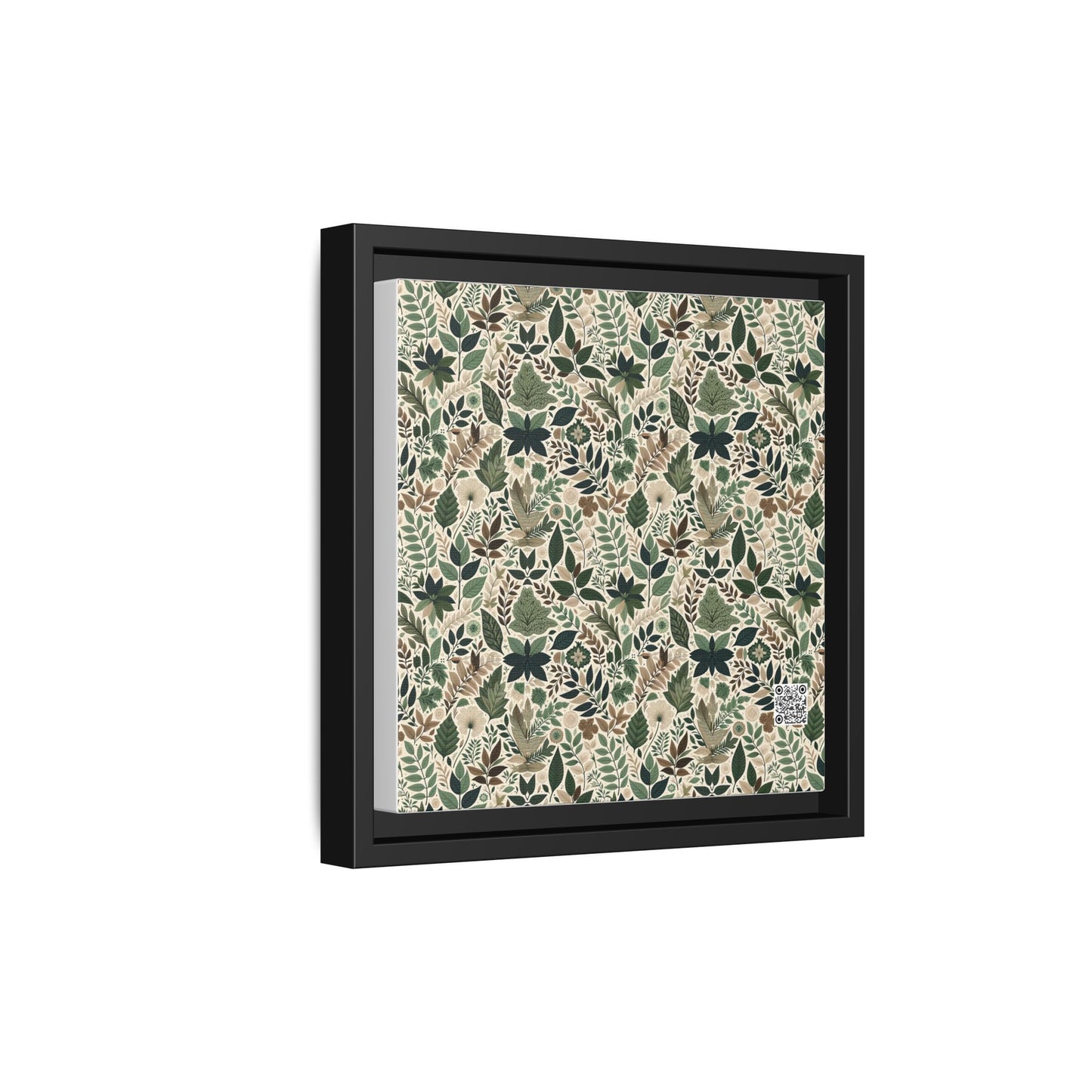 Streetwear Sustainability Environmentally Conscious Streetwear with a Natural Aesthetic Matte Canvas, Framed (multi-color) - 8404 Design-57 B