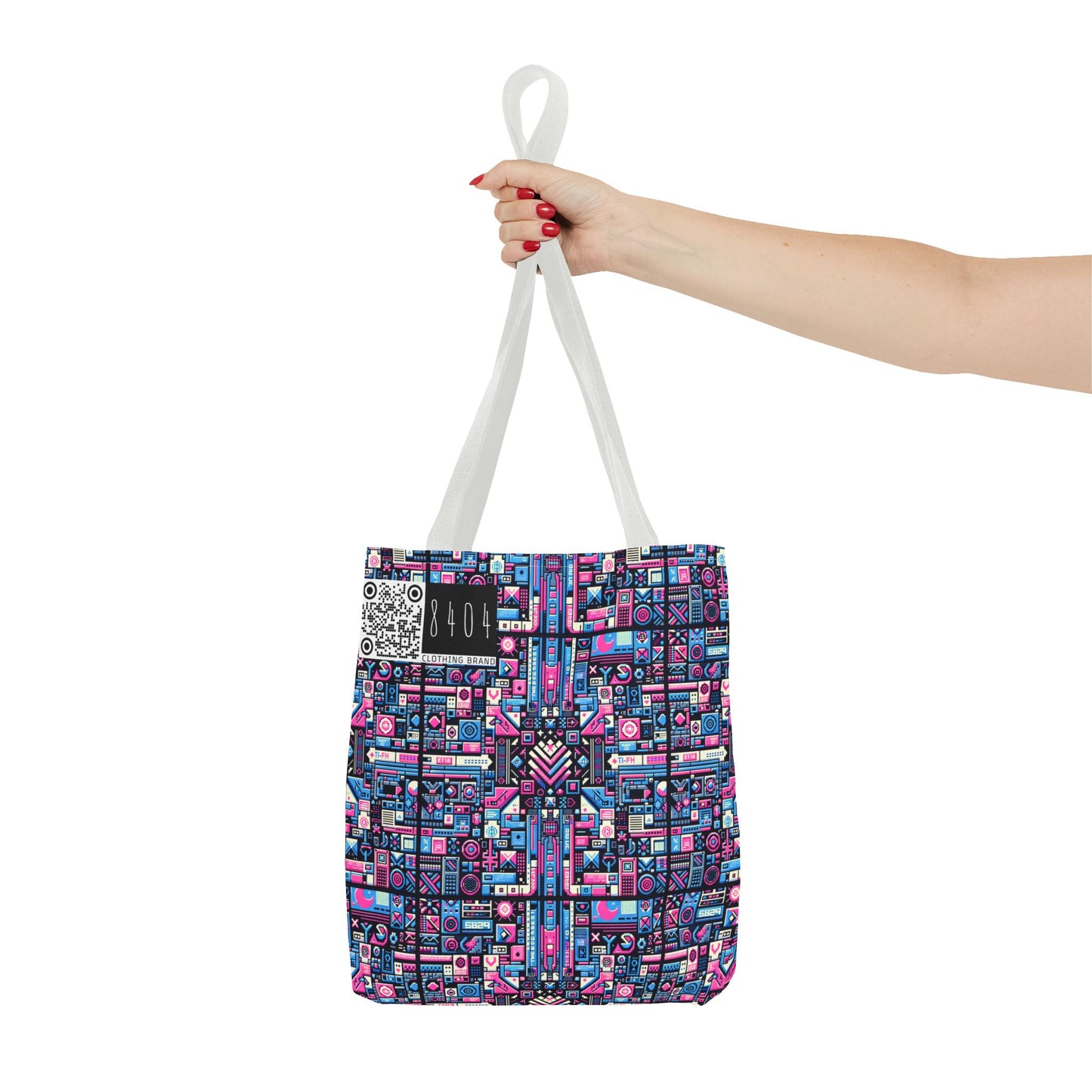 Digital Rebellion Youthful Streetwear with a Rebellious Digital Twist Tote Bag - 8404 Design-65