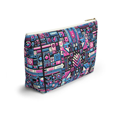Digital Rebellion Youthful Streetwear with a Rebellious Digital Twist Accessory Pouch W T-bottom - 8404 Design-65