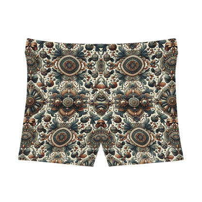 Neo-Dandyism Modern Dandy Streetwear Women's Shorts - 8404 Design-51