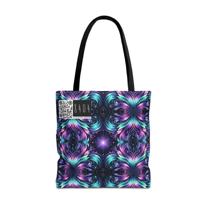Iridescent Dream Futuristic Tech Tote Bag - 8404 Design-60