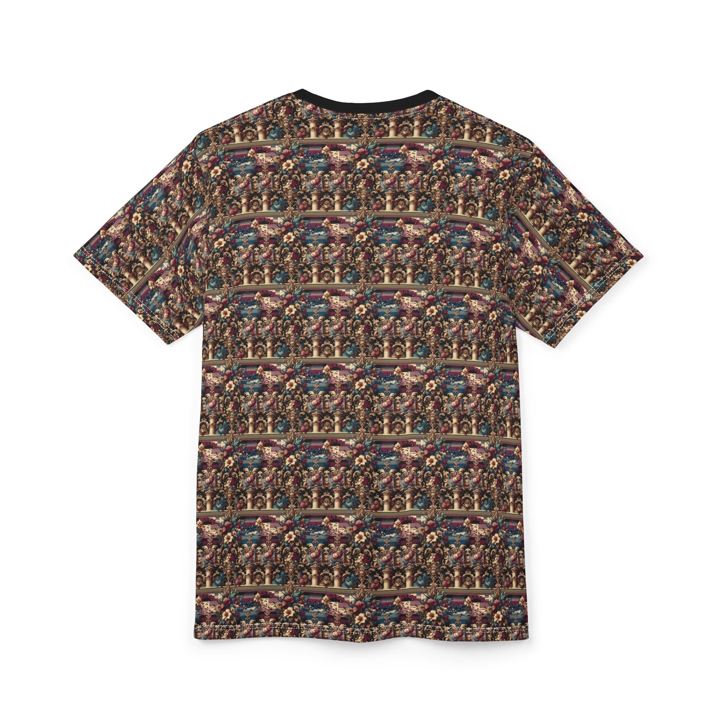 Digital Renaissance Modern Baroque Fusion Unisex Cut & Sew Tee - 8404 Design-58