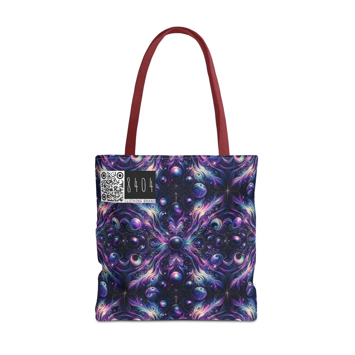 Galactic Hues Tech-Forward Cosmic Fusion Tote Bag - 8404 Design-41