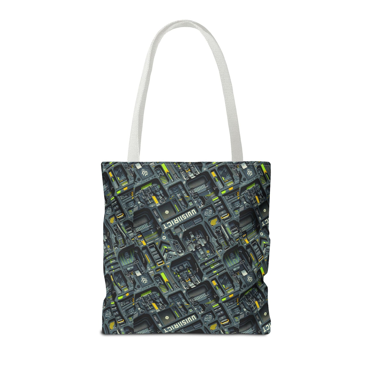 Tech Utility Streetwear Futuristic Tech-Forward Tote Bag - 8404 Design-47