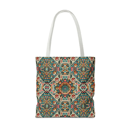 Cultural Fusion Tech Blend of Cultural Heritage With Tech-Inspired Elements Tote Bag - 8404 Design-74