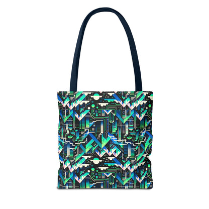 Digital Adventure Graphics Digital Explorer Tote Bag - 8404 Design-55