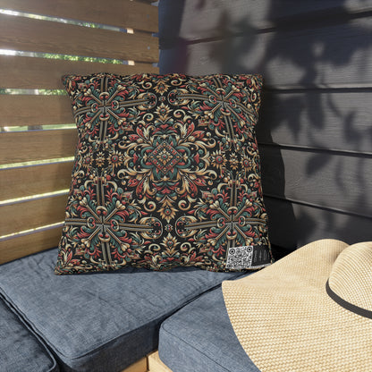 Streetwear Renaissance Artistic Clash of Old and New Outdoor Pillow - 8404 Design-46