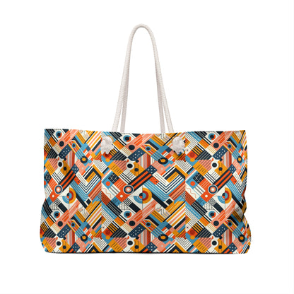 Abstract Graphic Art Modern Artistic Expression Weekender Bag - 8404 Design-54