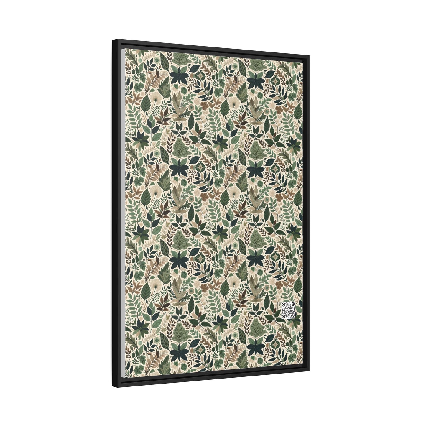 Streetwear Sustainability Environmentally Conscious Streetwear with a Natural Aesthetic Matte Canvas, Framed (multi-color) - 8404 Design-57 A