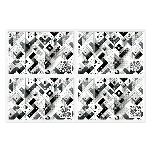 Digital Minimalism Minimalist Tech Sticker Sheets - 8404 Design-69