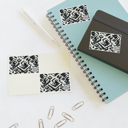 Tech-Forward Athleisure Sleek Tech Aesthetic Sticker Sheets - 8404 Design-37