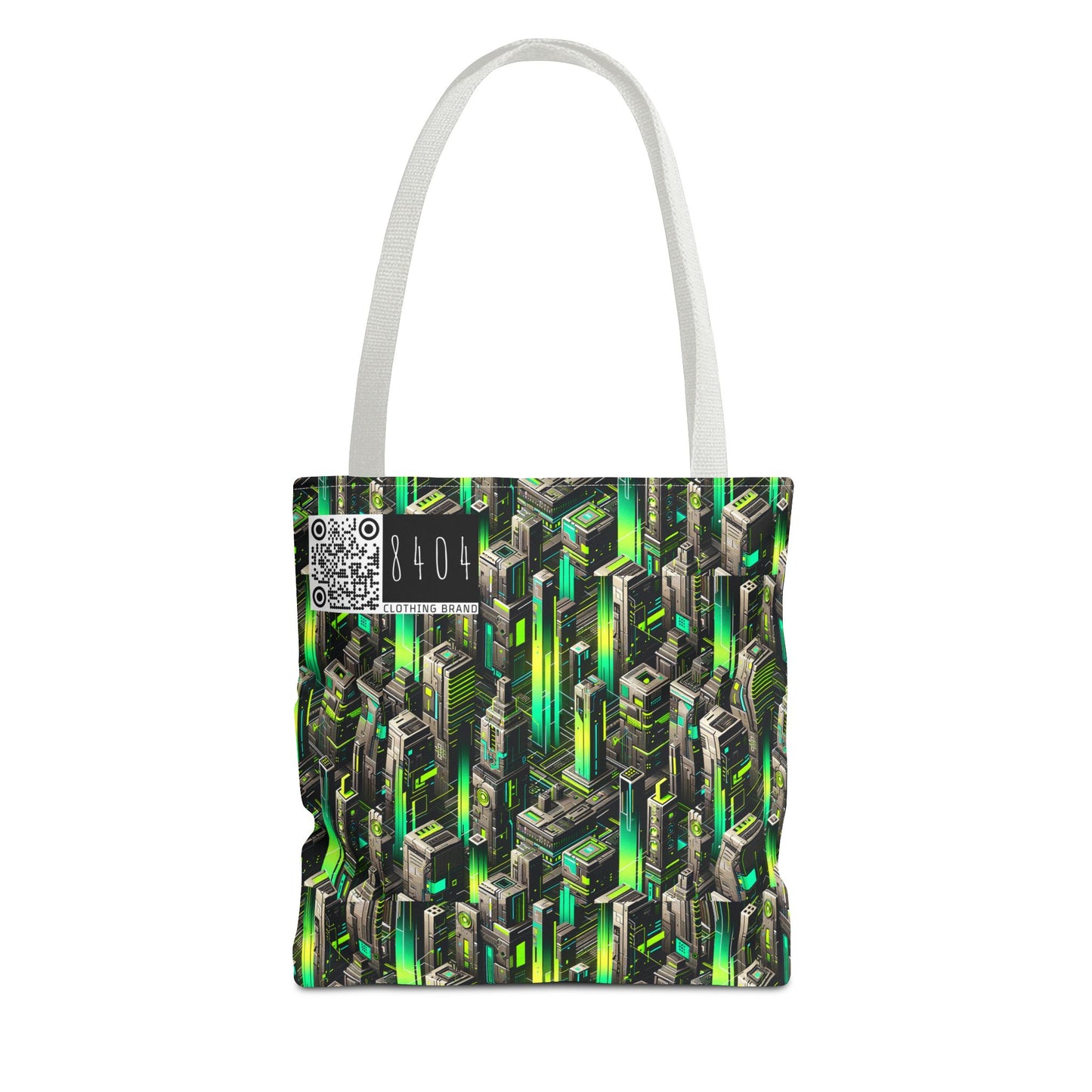 Digital Rebellion Tech-Forward Streetwear Tote Bag - 8404 Design-63